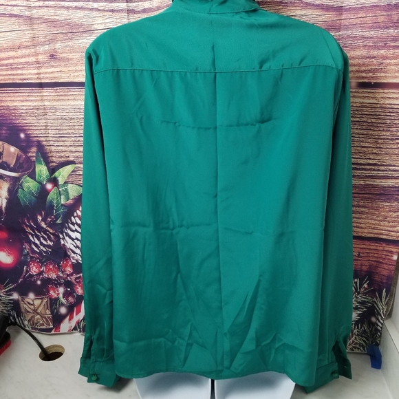 Anne Klein, women elegant Blouse, size 14. - Picture 2 of 7